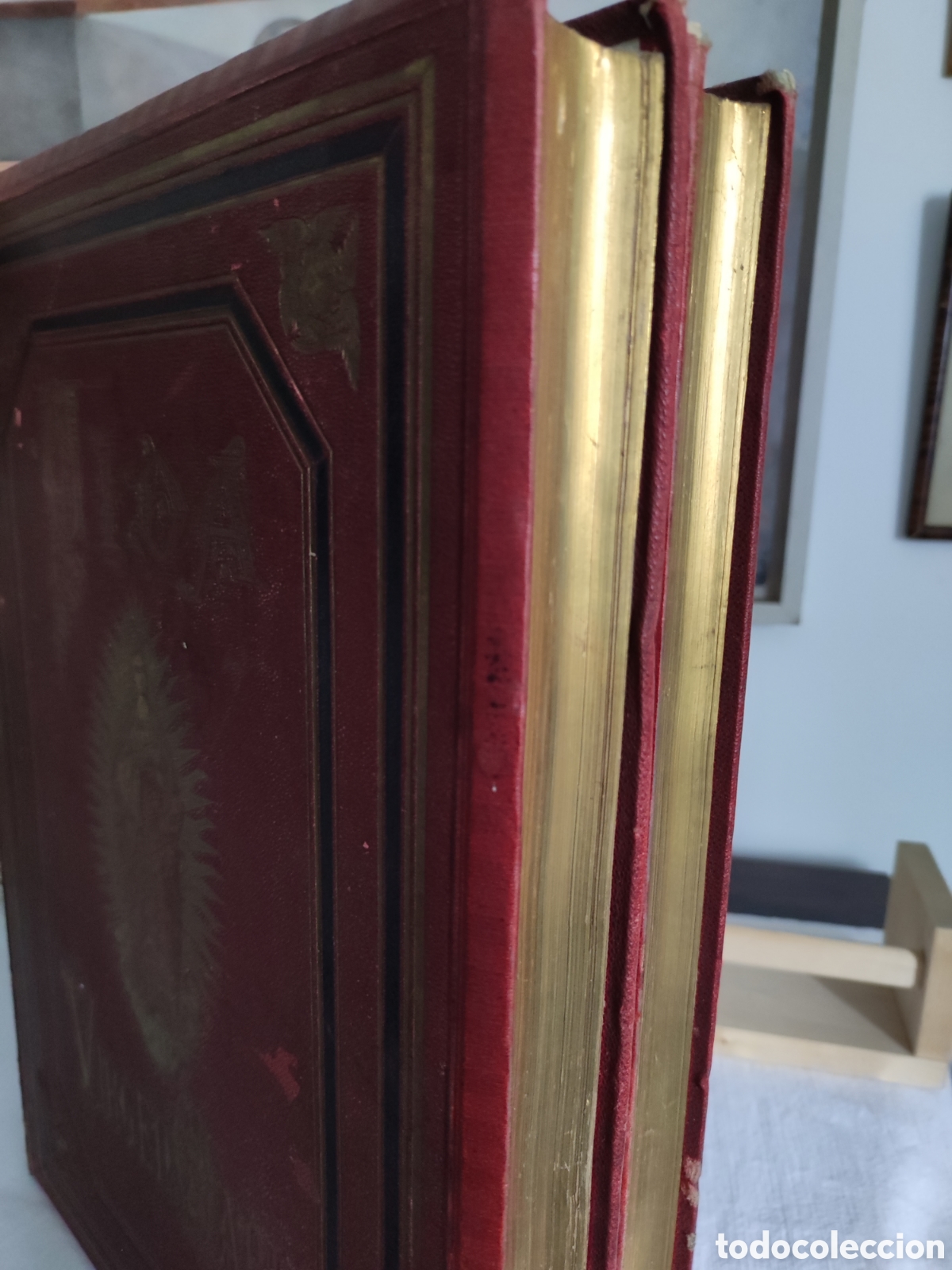 Libros antiguos: Vida de la Virgen Mar&iacute;a 2 tomos - Foto 7