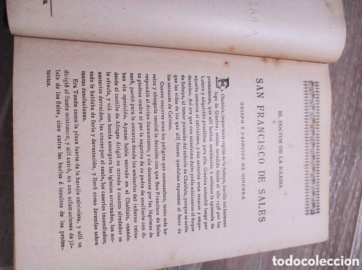 Libros antiguos: PRACTICA DEL AMOR DE DIOS, SALES, S. FRANCISCO DE - Foto 2