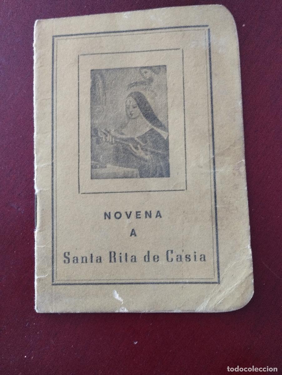 Livros antigos: Novena a Santa Rita de Casia 16 pag - 12X8,5 cm.