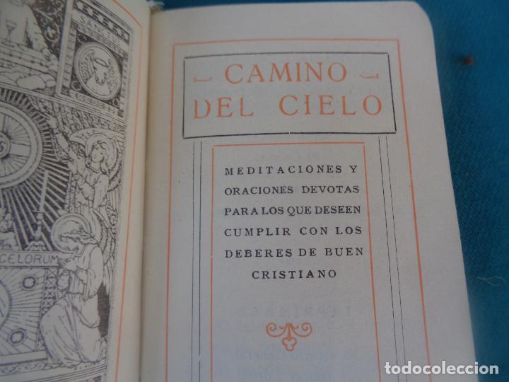 Libros antiguos: CAMINO DEL CIELO, A&Ntilde;O 1925 - Foto 4