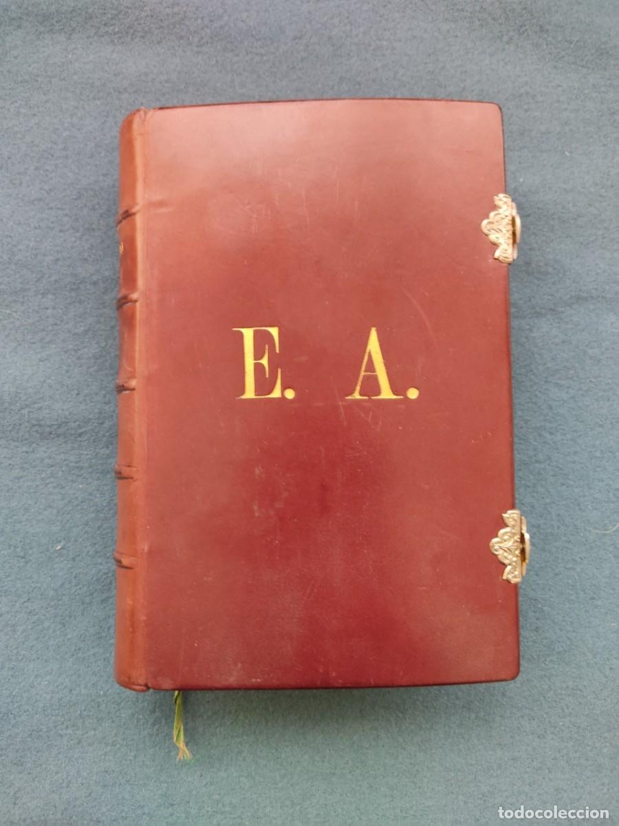 Libros antiguos: MISAL ENCUADERNADO EN TAFILETE