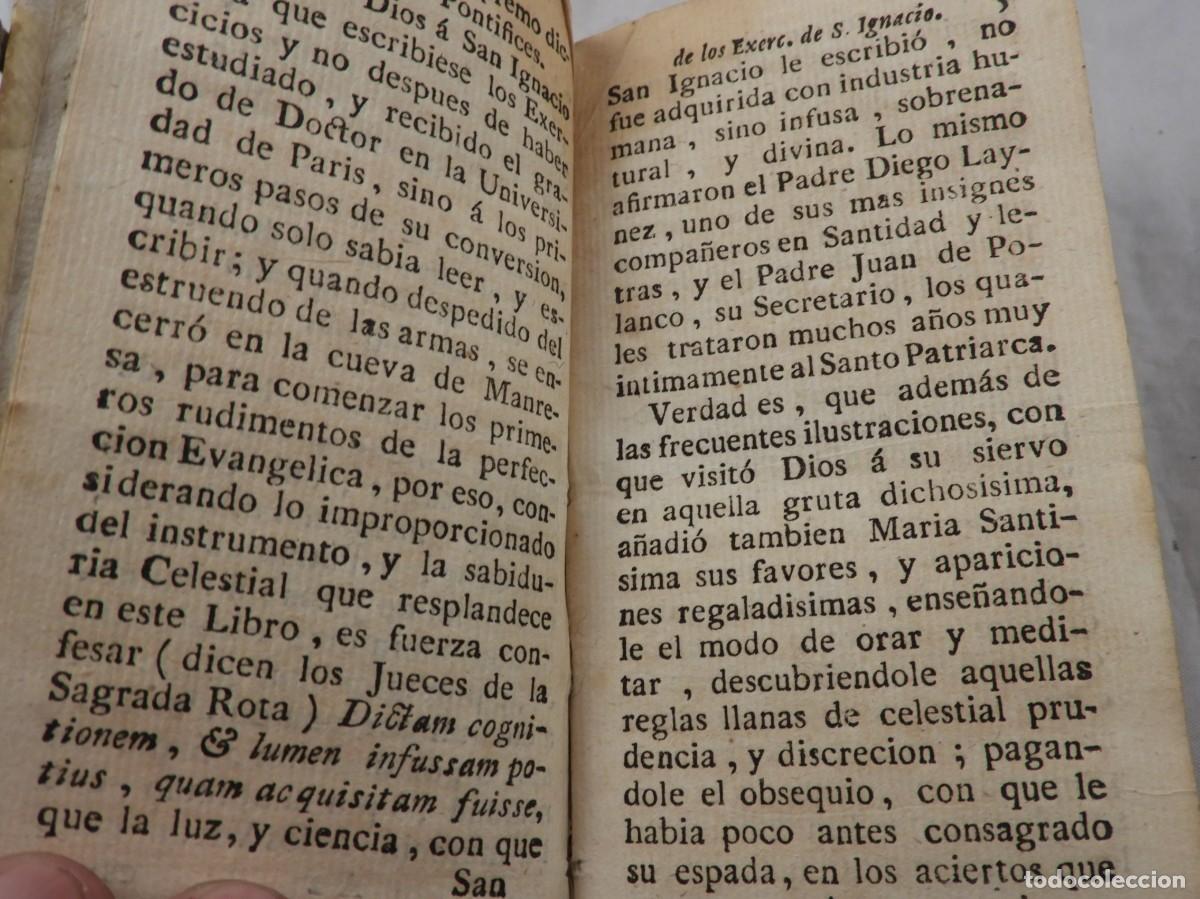 Libros antiguos: LIBRO AFECTOS Y CONSIDERACIONES DE LOS EJER. ESPIRITUALES DE S. IGNACIO DE LOYOLA - Foto 5