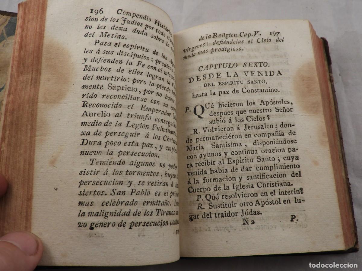 Libros antiguos: LIBRO COMPENDIO DE LA RELIGION TOMO 2 SIGLO XVIII - Foto 3