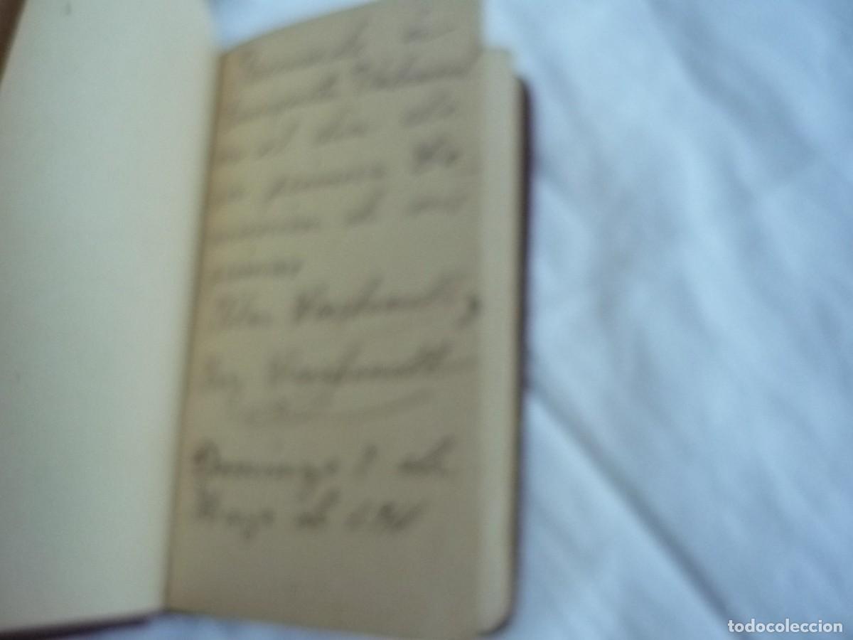 Libros antiguos: Luz espiritual Devocionario 1910, con estampas - Foto 9