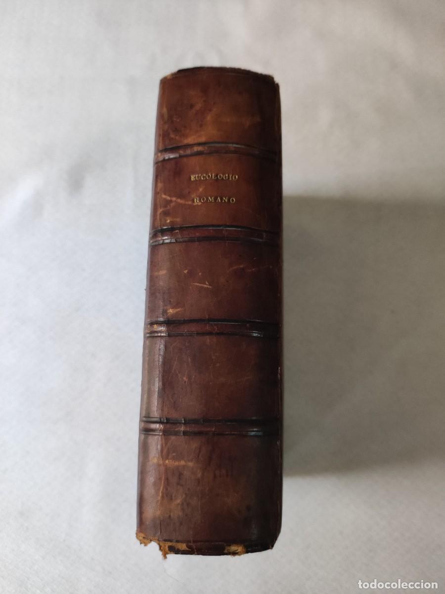Libros antiguos: Eucologio romano. 1879. - Foto 2