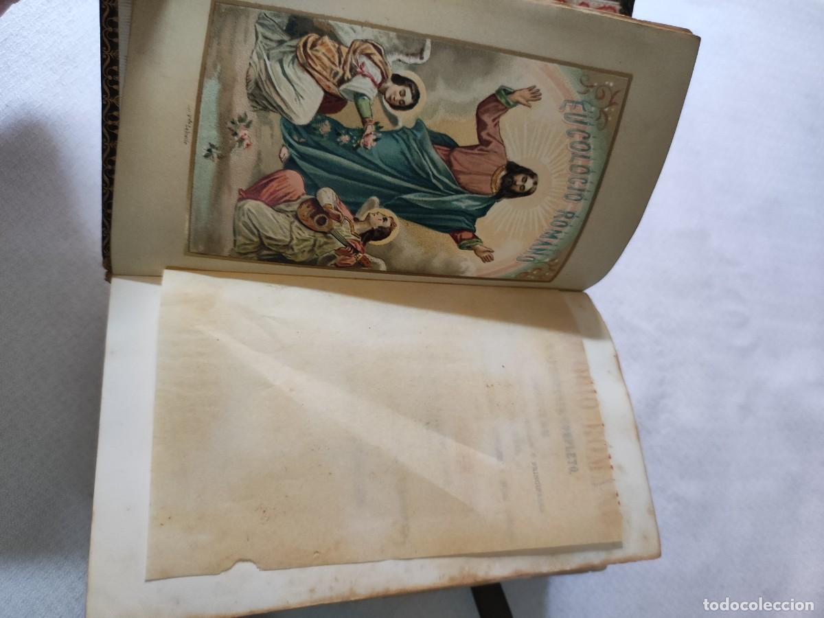 Libros antiguos: Eucologio romano. 1879. - Foto 7