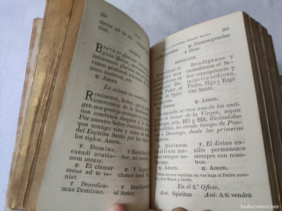 Libros antiguos: Eucologio romano. 1879. - Foto 10