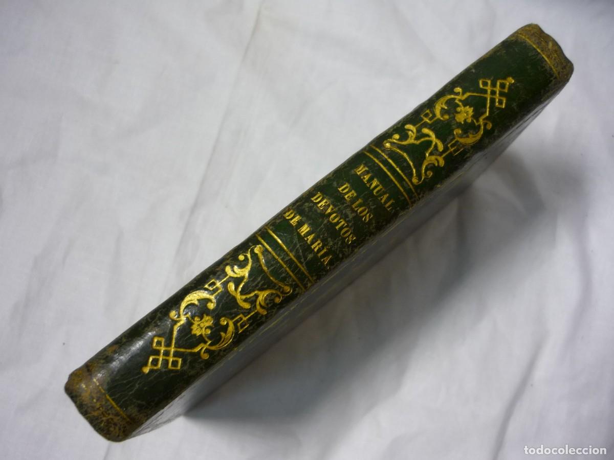 Libros antiguos: Manual de los devotos de Mar&iacute;a 1840 - Foto 4