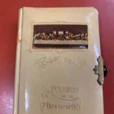 Libros antiguos: ANTIGUO MISALITO DE COMUNION, CAMINO DEL CIELO. 1925. CANTOS DORADOS.