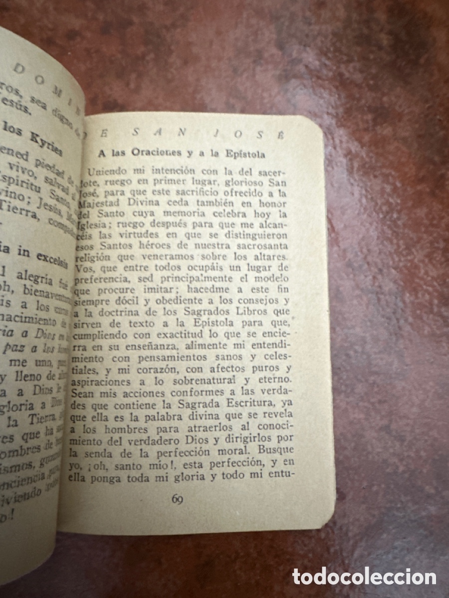 Libros antiguos: Devoci&oacute;n de los siete domingos de San Jos&eacute; - Foto 2