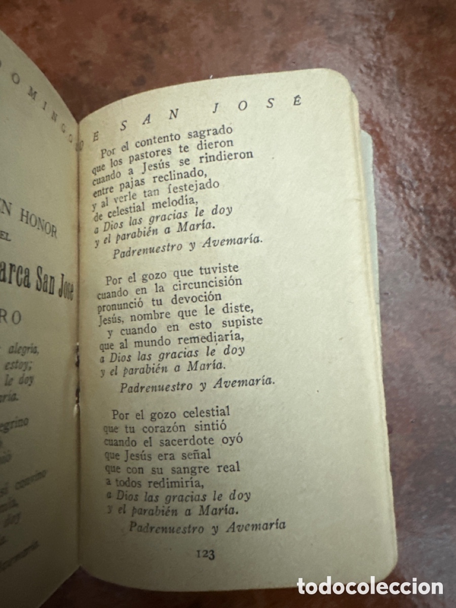 Libros antiguos: Devoci&oacute;n de los siete domingos de San Jos&eacute; - Foto 3