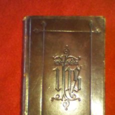 Libros antiguos: LIBRO JESÚS - CHRIST DEL AÑO 1883, CON LOS FILOS DE LAS PAGINAS DE ORO (VER MAS FOTOS).