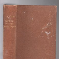 Libros antiguos: ESPIRITU, PENSAMIENTOS Y DOCTRINAS RELIGIOSAS - RDO. P. FEDERICO G. FABER - MADRID 1903. Lote 380511269
