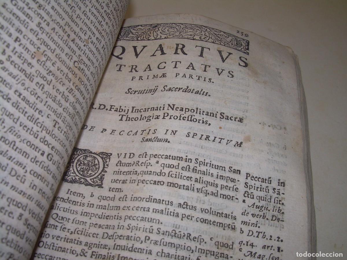 Libros antiguos: LIBRO TAPAS DE PERGAMINO A&Ntilde;O....1628. - Foto 6