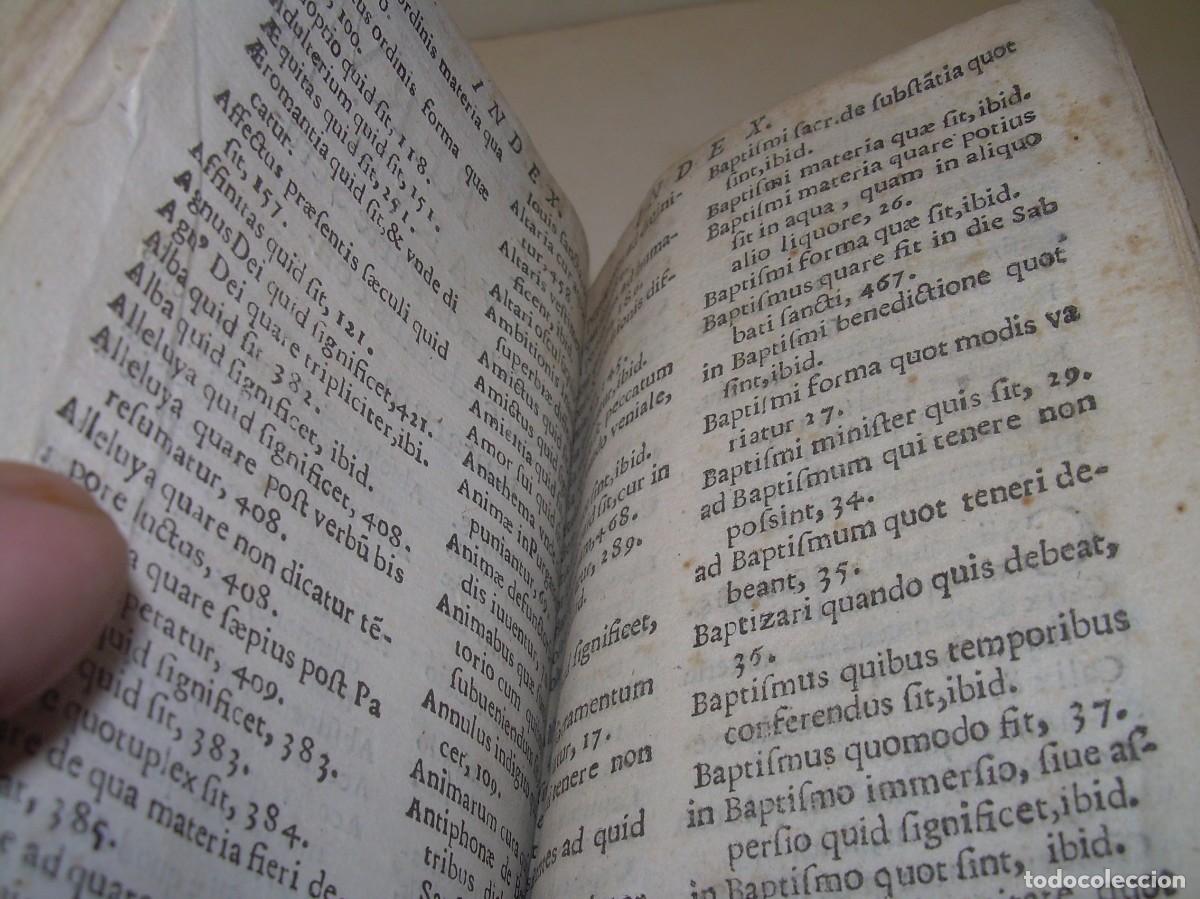 Libros antiguos: LIBRO TAPAS DE PERGAMINO A&Ntilde;O....1628. - Foto 7