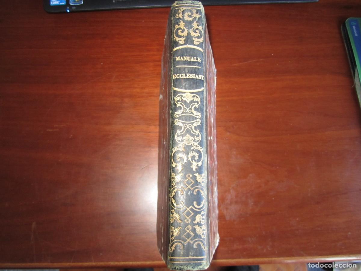 Libros antiguos: MANUALE ECCLESIASTICORUM -DECRETORUM AUTHENTICORUM 1845 ROMAE - Foto 1