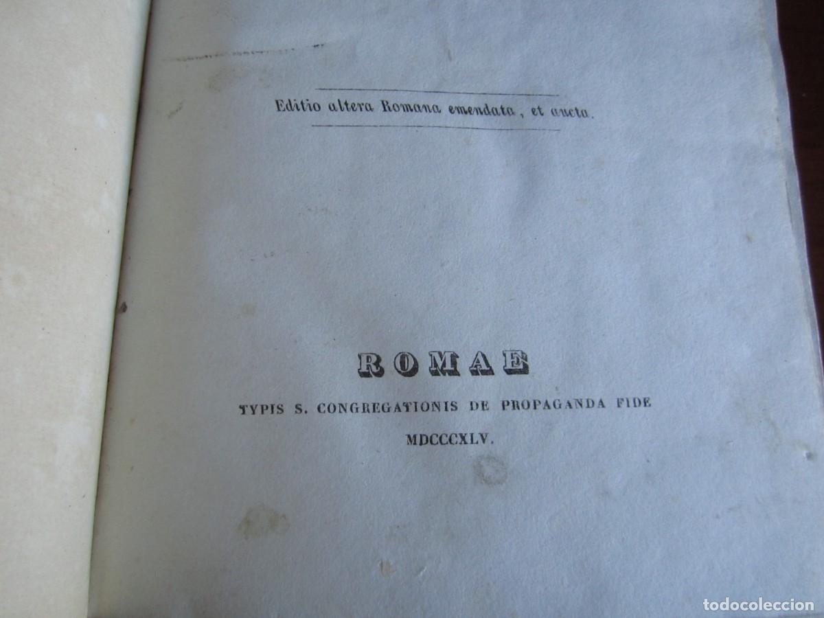 Libros antiguos: MANUALE ECCLESIASTICORUM -DECRETORUM AUTHENTICORUM 1845 ROMAE - Foto 4