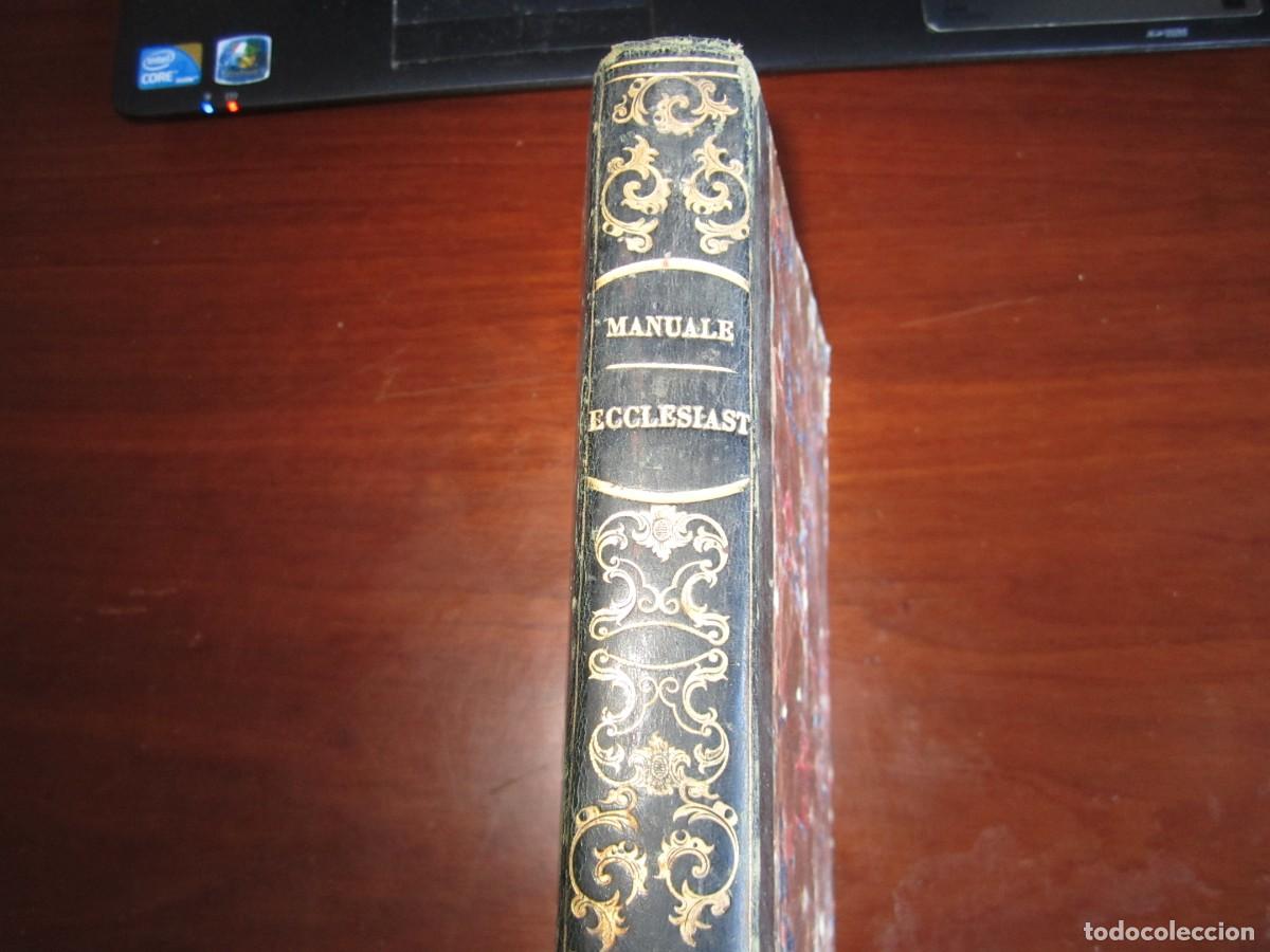 Libros antiguos: MANUALE ECCLESIASTICORUM -DECRETORUM AUTHENTICORUM 1845 ROMAE - Foto 12