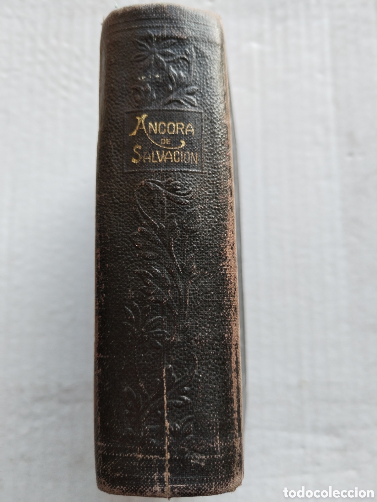 Libros antiguos: ANCORA DE SALVACI&Oacute;N DEVOCIONARIO 1902