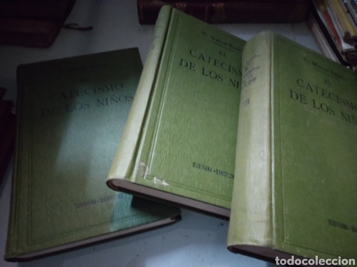 Libri antichi: Manuel Sancho, El catecismo de los ni&ntilde;os, 3 tomos, 1927