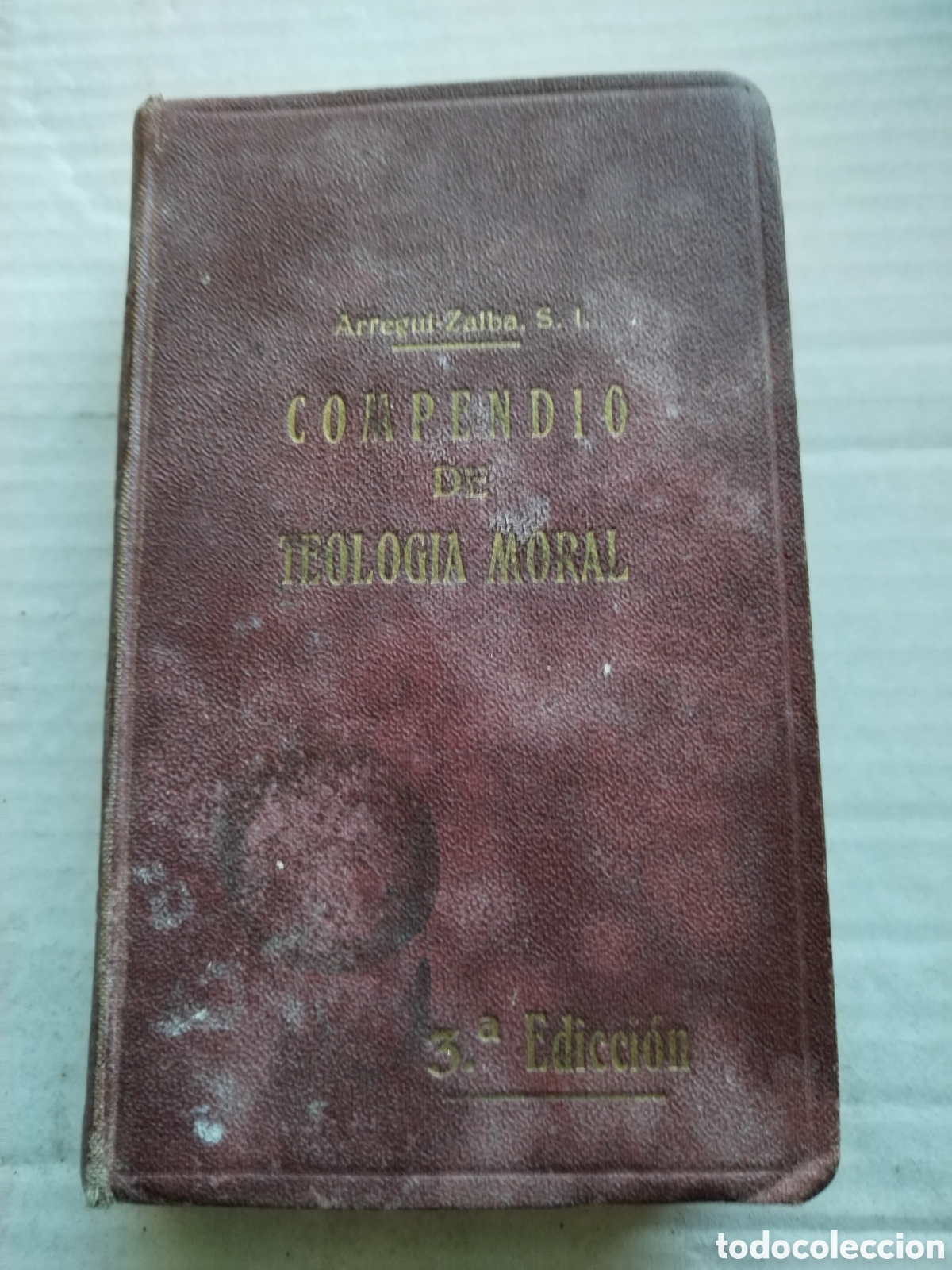 Libros antiguos: COMPENDIO DE TEOLOG&Iacute;A MORAL - Foto 3
