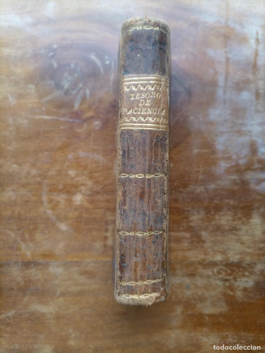 Libros antiguos: 1786 Tesoro de Paciencia - Foto 1