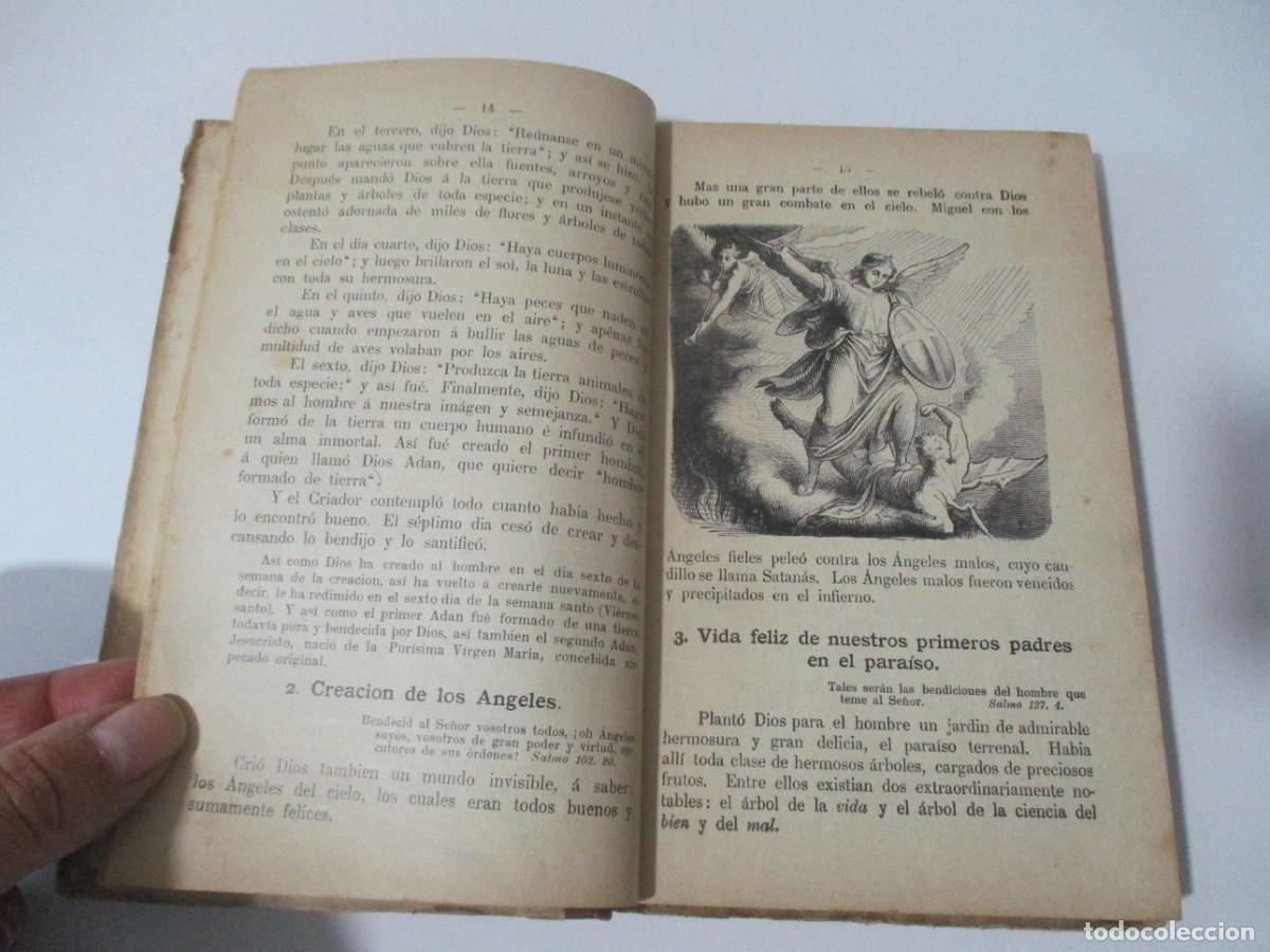 Libros antiguos: COMPENDIO DE LA HISTORIA BIBLICA W16265 - Foto 2