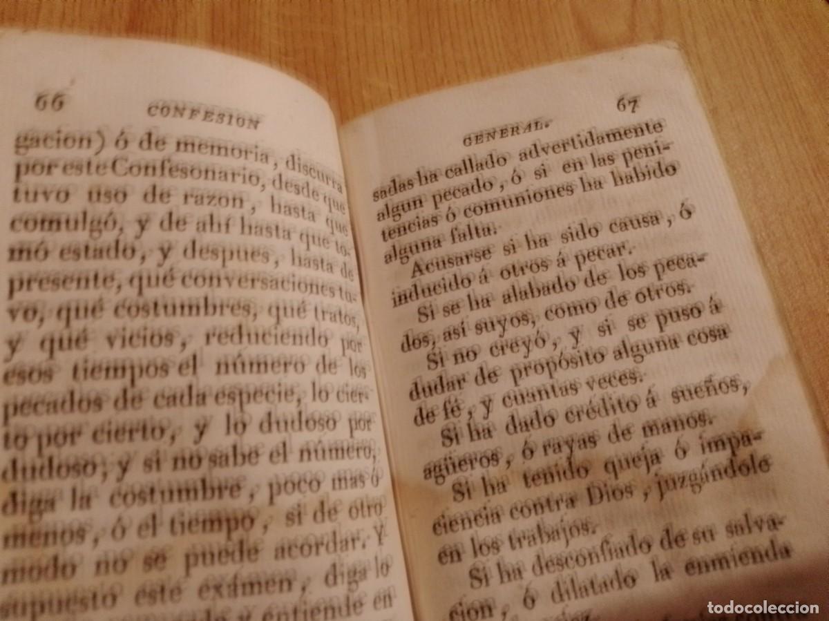 Libros antiguos: 1827 EJERCICIO COTIDIANO CON VARIAS DEVOCIONES PARA LA MISA SANTA - Foto 6