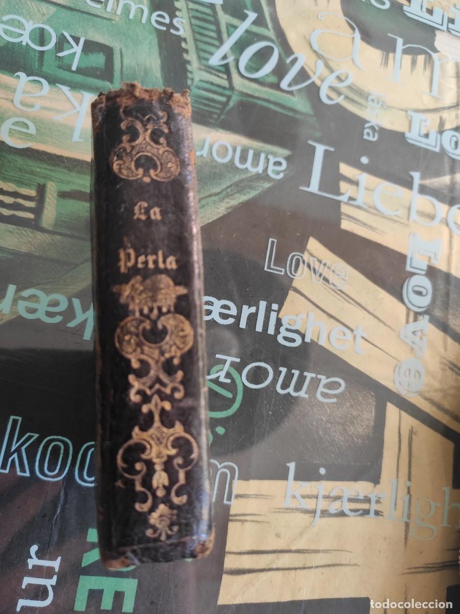 Libros antiguos: DEVOCIONARIO PERLA DIVINA PUBLICADO POR LA SOCIEDAD RELIJIOSA MADRID 1849