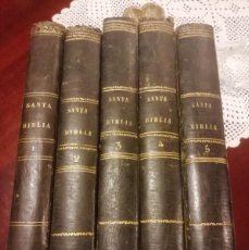 Libros antiguos: SANTA BIBLIA, GASPAR Y ROIG EDITORES, 1862