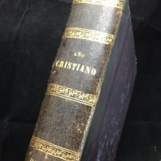 Libros antiguos: AÑO CRISTIANA DOMINICAS 1, 2 Y 3 EN UN VOLUMEN. 1851. PADRE JUAN CROISSET. IMPRESO EN LOGROÑO.. Lote 387136164