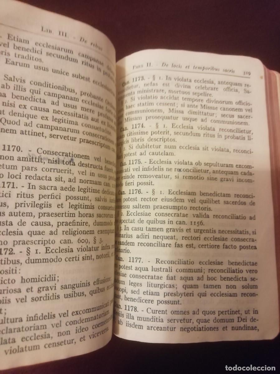 Libros antiguos: CODEX IURIS CANONICI - Foto 4
