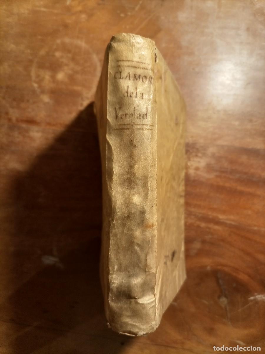 Libros antiguos: Clamor de la verdad 1763 - Foto 1