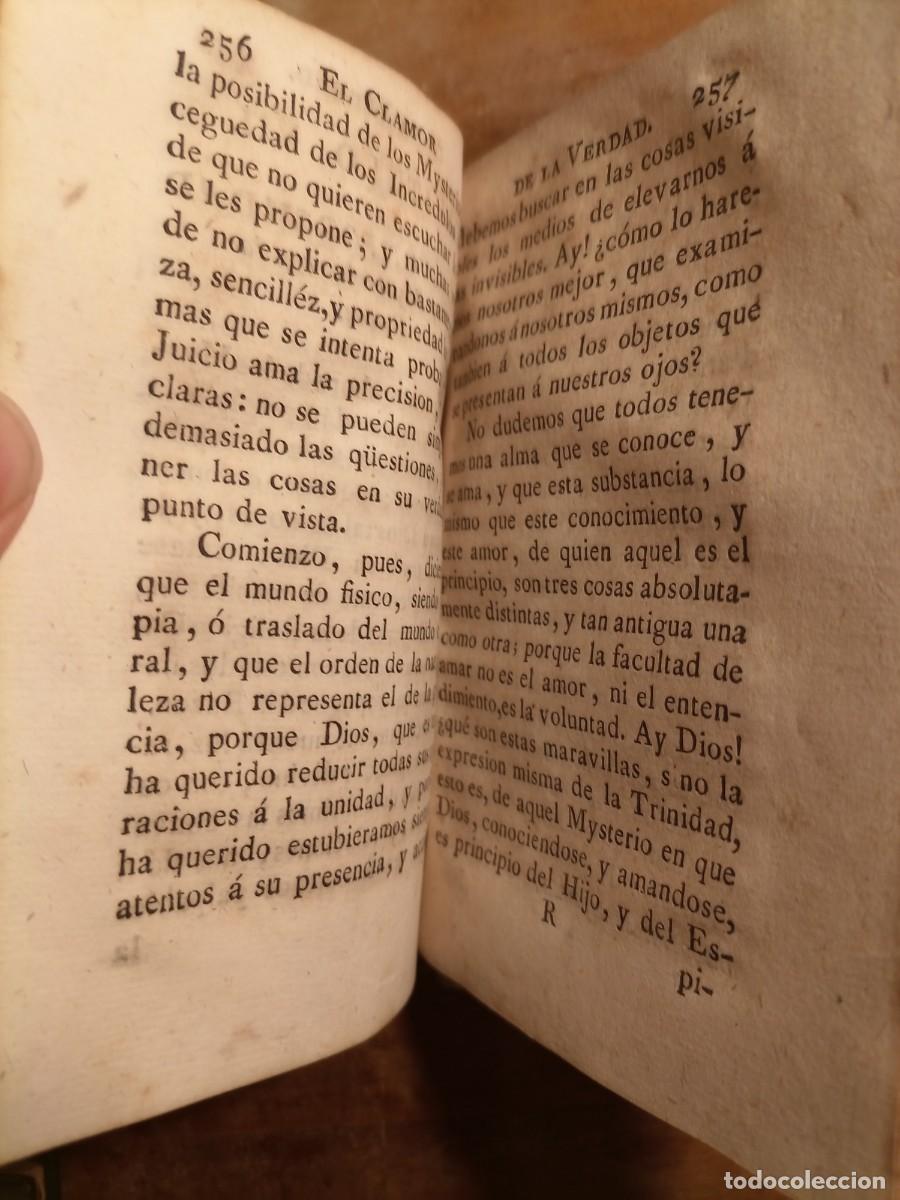 Libros antiguos: Clamor de la verdad 1763 - Foto 5