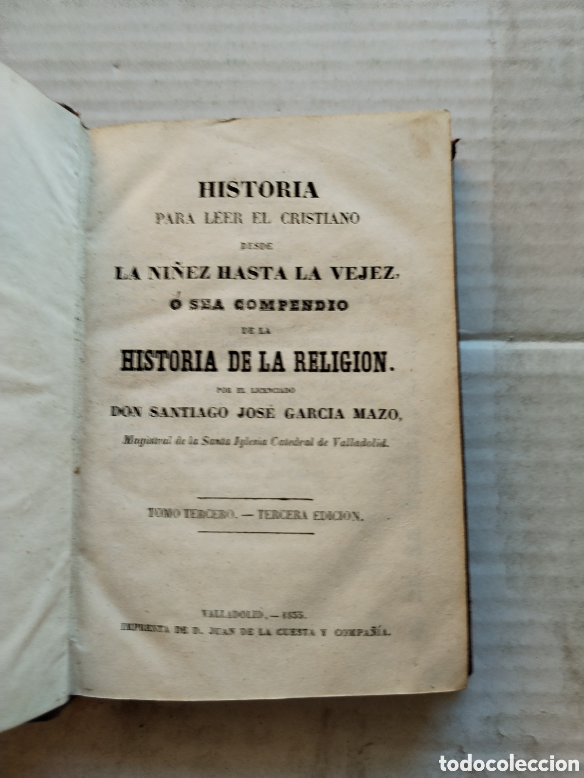 Libros antiguos: HISTORIA SAGRADA 1833 - Foto 2
