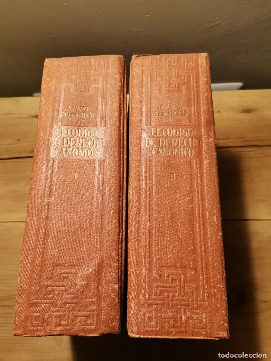 Libros antiguos: El c&oacute;digo del derecho can&oacute;nico - Foto 4