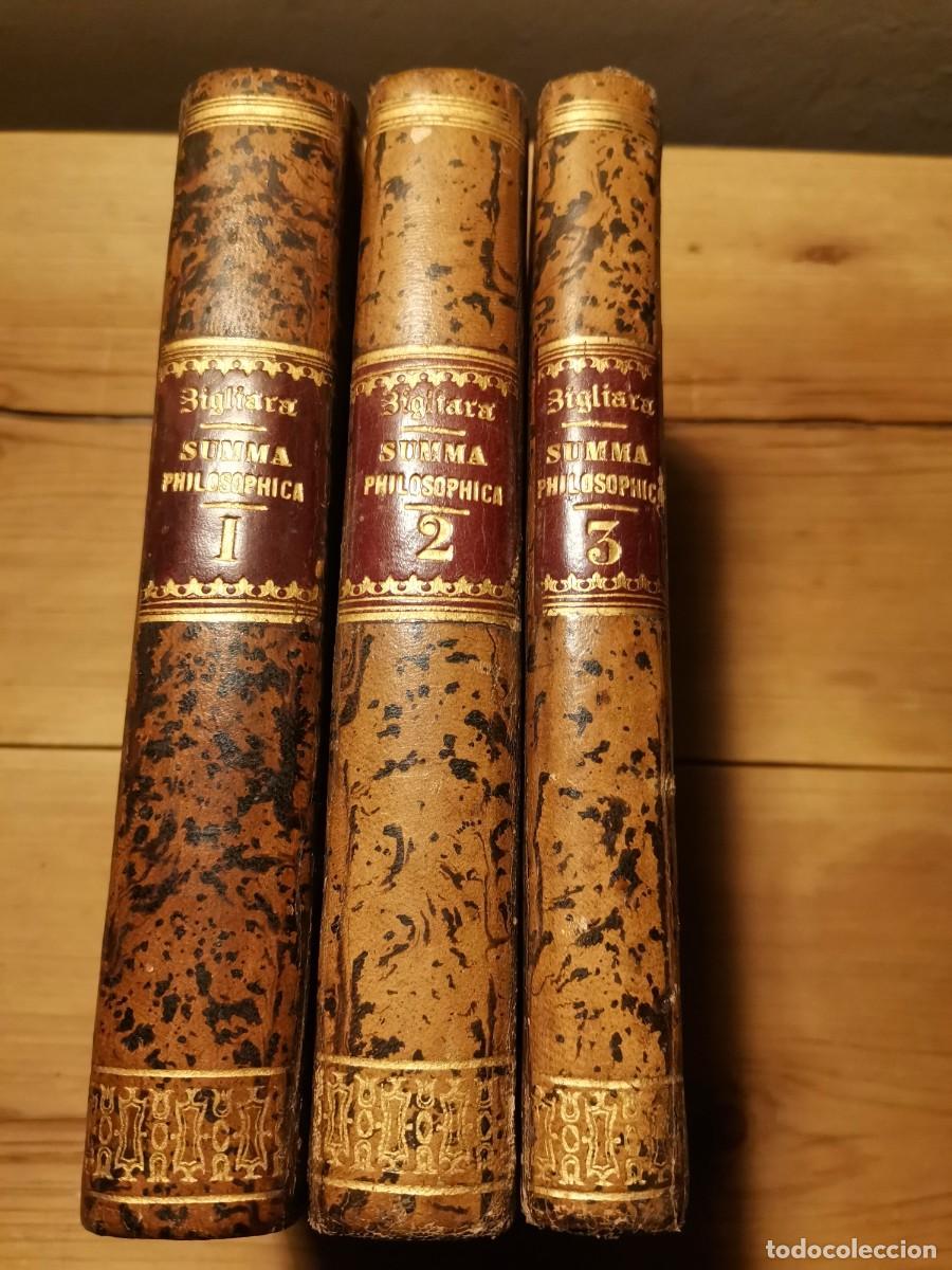 Libros antiguos: Summa Philosophical 1882 - Foto 1