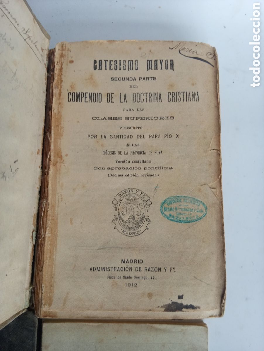 Libros antiguos: LOTE DE LIBROS RELIGIOSOS. - Foto 4