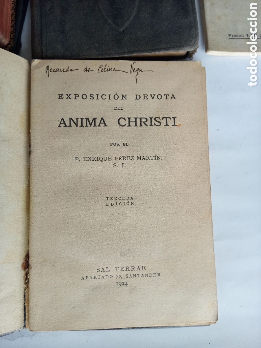 Libros antiguos: LOTE DE LIBROS RELIGIOSOS. - Foto 5