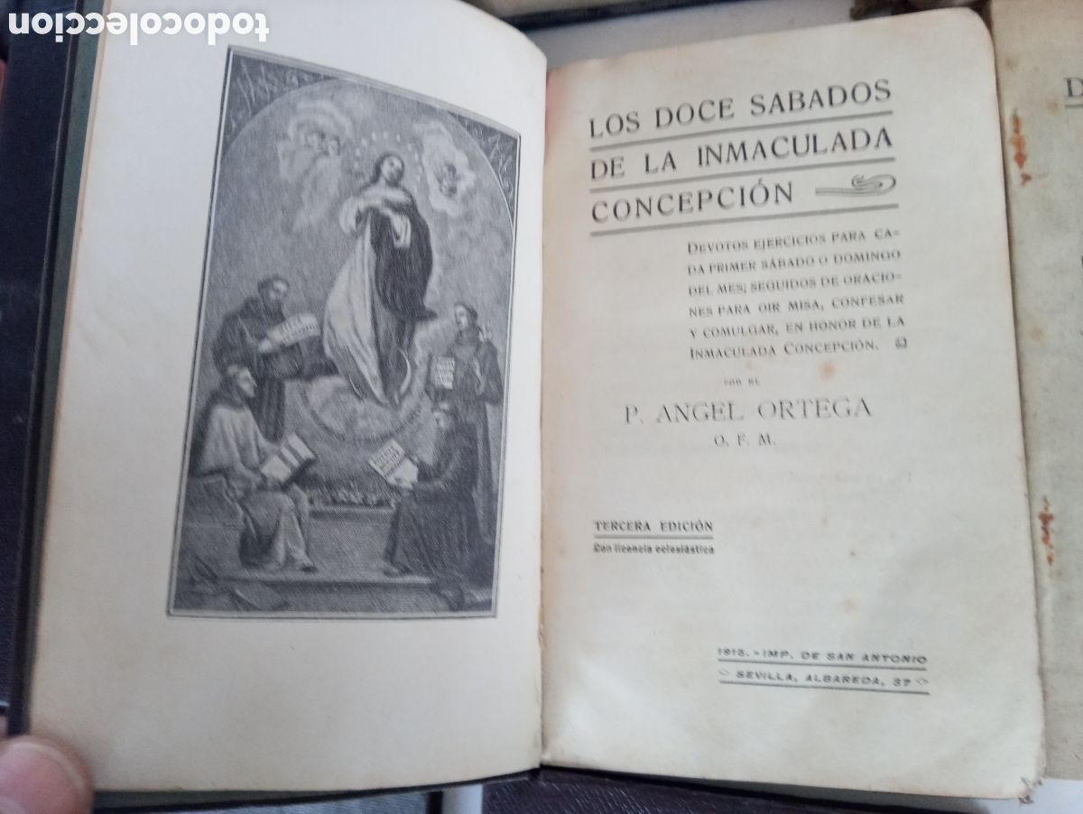 Libros antiguos: LOTE DE LIBROS RELIGIOSOS. - Foto 8