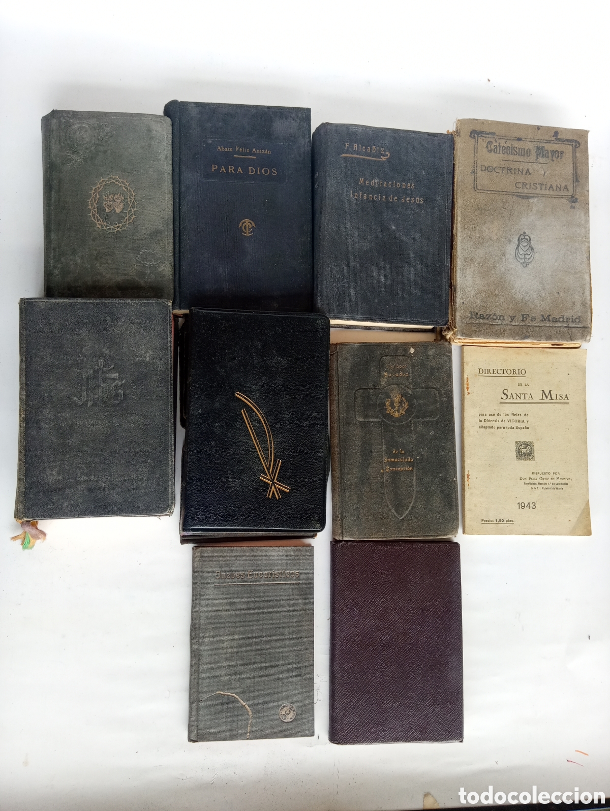 Libros antiguos: LOTE DE LIBROS RELIGIOSOS. - Foto 1