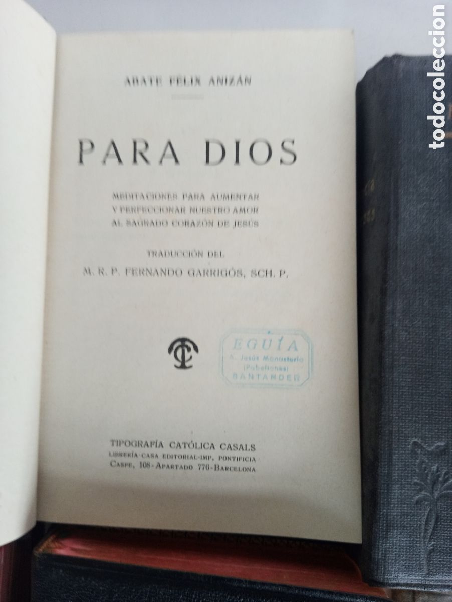 Libros antiguos: LOTE DE LIBROS RELIGIOSOS. - Foto 9