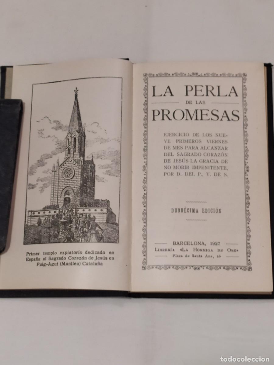 Libros antiguos: LA PERLA DE LAS PROMESAS - Foto 2