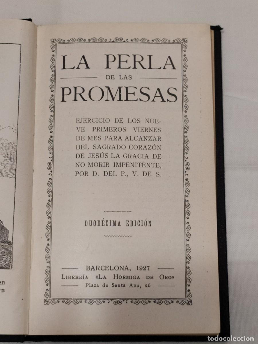 Libros antiguos: LA PERLA DE LAS PROMESAS - Foto 3