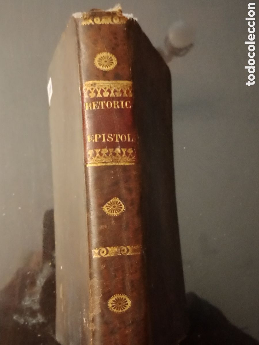 Livros antigos: Ret&oacute;rica Epistolar o arte nuevo de escribir