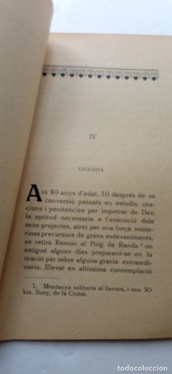 Libros antiguos: VIDA COMPENDIOSA DEL BEATO RAMON LLULL - Foto 4