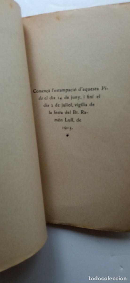 Libros antiguos: VIDA COMPENDIOSA DEL BEATO RAMON LLULL - Foto 5