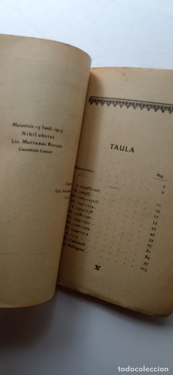 Libros antiguos: VIDA COMPENDIOSA DEL BEATO RAMON LLULL - Foto 6