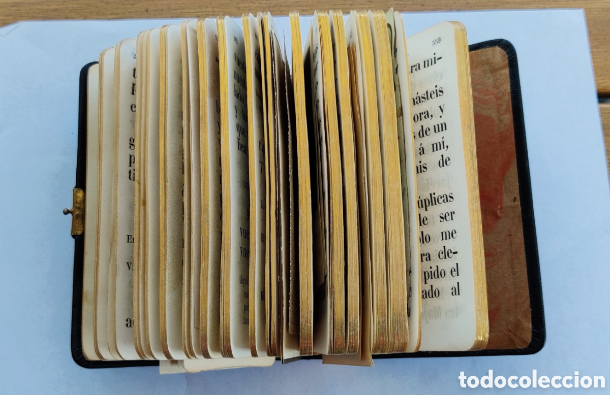 Libros antiguos: Libro Devocionario La Luz del Cielo - Foto 4