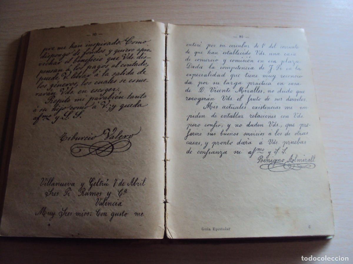 Libros antiguos: GUIA EPISTOLAR - Foto 2